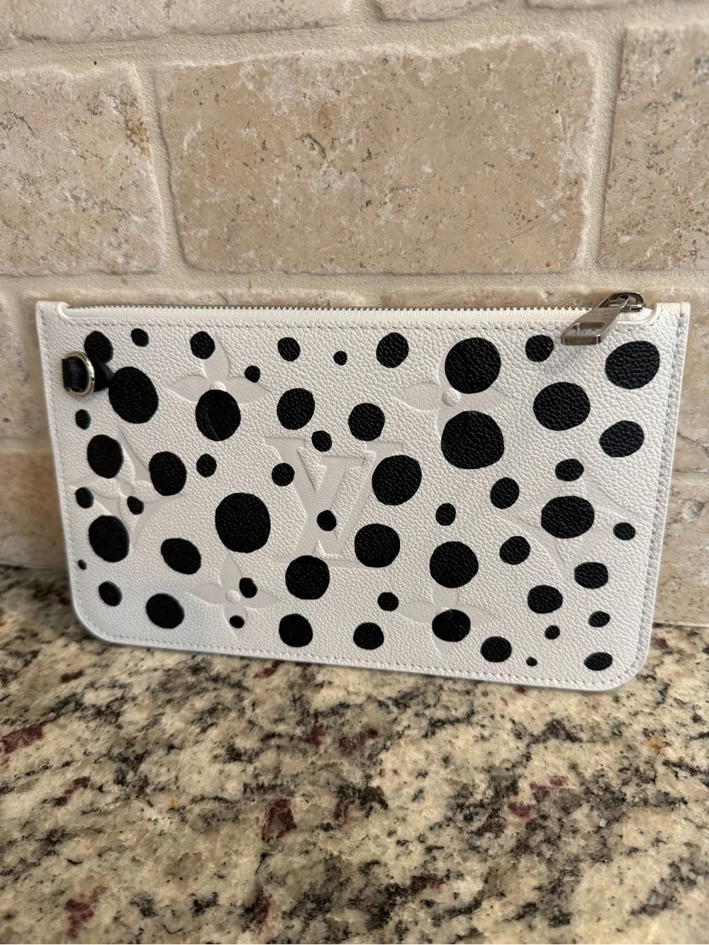 Louis Vuitton Kusama Infinity Dots Neverfull Pouch
